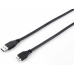 Kabel USB 3.0 A na Micro USB B Equip 128397 Černý 1,8 m