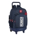 Mochila Escolar com Rodas Munich Storm Azul Marinho 22 L