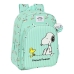 Skolebag Snoopy Friends forever Mint (26 x 34 x 11 cm)