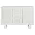 Credenza Home ESPRIT Bianco Abete Legno MDF 120 x 38 x 80 cm