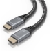 Cable HDMI Aisens A150-0876 5 m Negro/Gris