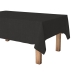 Toalha de mesa em rolo Exma Preto 140 cm x 25 m