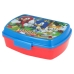 Lancheira Sonic Polipropileno 17 x 14 x 5,6 cm Multicolor 300 ml