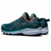 Baskets Asics Trabuco 10 Bleu Vert