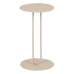 Table d'appoint 30,5 x 30,5 x 53 cm Crème Fer