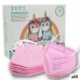 Protective Respirator Mask Pink (10 Units)