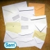 Enveloppes Sam Blanc 162 x 229 mm