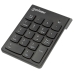 Numerisk tastatur Manhattan 178846 Svart