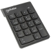 Numerische Tastatur Manhattan 178846 Schwarz