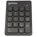 Numerische Tastatur Manhattan 178846 Schwarz