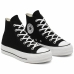 Laufschuhe für Damen Converse Chuck Taylor All Star Platform Schwarz