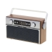 Raadio Adler Radio  CR 1183 Must Pronks metalne