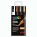 Acrylic paint marker POSCA PC-5M/4C Multicolour 1,8-2,5 mm