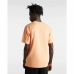 Heren-T-Shirt met Korte Mouwen Vans VN0A5E7YD051 Oranje