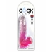 Consolador Pipedream King Cock Clear TPE Rosa