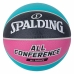 Bola de Basquetebol Spalding 84631Z Turquesa 6 Anos