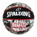 Ball til Basketball Spalding Black Red Graffiti Flerfarget 7