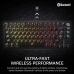 Billentyűzet Corsair K65 PLUS Fekete