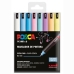 Acrylic paint marker POSCA PC-1MR/8C Cake 0,7 mm 8 Pieces