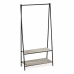 Stojalo za klobuke Confortime Sort Træ Metal 80 x 40 x 160 cm