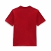 Kinder-T-Shirt met Korte Mouwen Vans Classic Rood