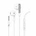 Auriculares com microfone Cool Care Branco