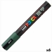 Marker akrilne barve POSCA PC-5M Temno zelena 1,8-2,5 mm (6 kosov)