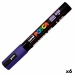 Acrylverfmarkeerder POSCA PC-5M Donkerblauw 1,8-2,5 mm (6 Stuks)