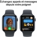 Montre intelligente Apple Watch SE Blue marine 44 mm