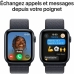 Chytré hodinky Apple Watch SE Modrý 44 mm