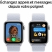 Nutikell Apple Watch SE Sinine Hõbedane 40 mm