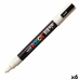 Akryylimaalain POSCA PC-3M Beige 0,9-1,3 mm (6 osaa)