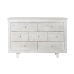 Commode DKD Home Decor Blanc Multicouleur Métal Bois de manguier Indien 30 x 40 cm 112 x 35 x 75 cm