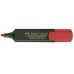 Highlighter Faber-Castell TEXTLINER 48 Red (10 Units)