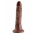 Zwarte Dildo Pipedream King Cock Bruin