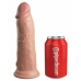 Zwarte Dildo Pipedream King Cock Elite Natuurlijk