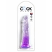 Gode réaliste Pipedream King Cock Clear TPE Violet