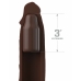 Penis cover Pipedream Fantasy X-tensions Elite Brown