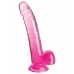 Gode réaliste Pipedream King Cock Clear TPE Rose