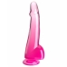 Gode réaliste Pipedream King Cock Clear TPE Rose