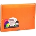 Organiser Folder Carchivo Dune Orange Din A4 24,5 x 33,5 x 4 cm