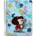 Boek over Ringen Grafoplas Mafalda 24 Lively Multicolour Quarto 80 Lakens