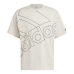 Tricou cu Mânecă Scurtă Bărbați Adidas Giant Logo Bej