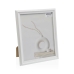 Photo frame Versa White MDF Wood Vintage