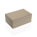 Caja-Joyero Versa Beige 13,5 x 8 x 20,5 cm