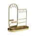 Jewellery Stand Versa Golden Metal 10 x 26 x 22,5 cm