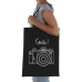 Bolsa Mulher Versa Smile Preto 36 x 48 x 36 cm