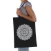 Bolsa Mulher Versa Preto 36 x 48 x 36 cm Mandala