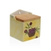 Saltkar med lock Versa Keramik Bambu Dolomite Oliv 10 x 12,5 x 11 cm