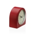 Bordsklocka Versa Luxa Rood Plastic 5,8 x 10 x 10 cm